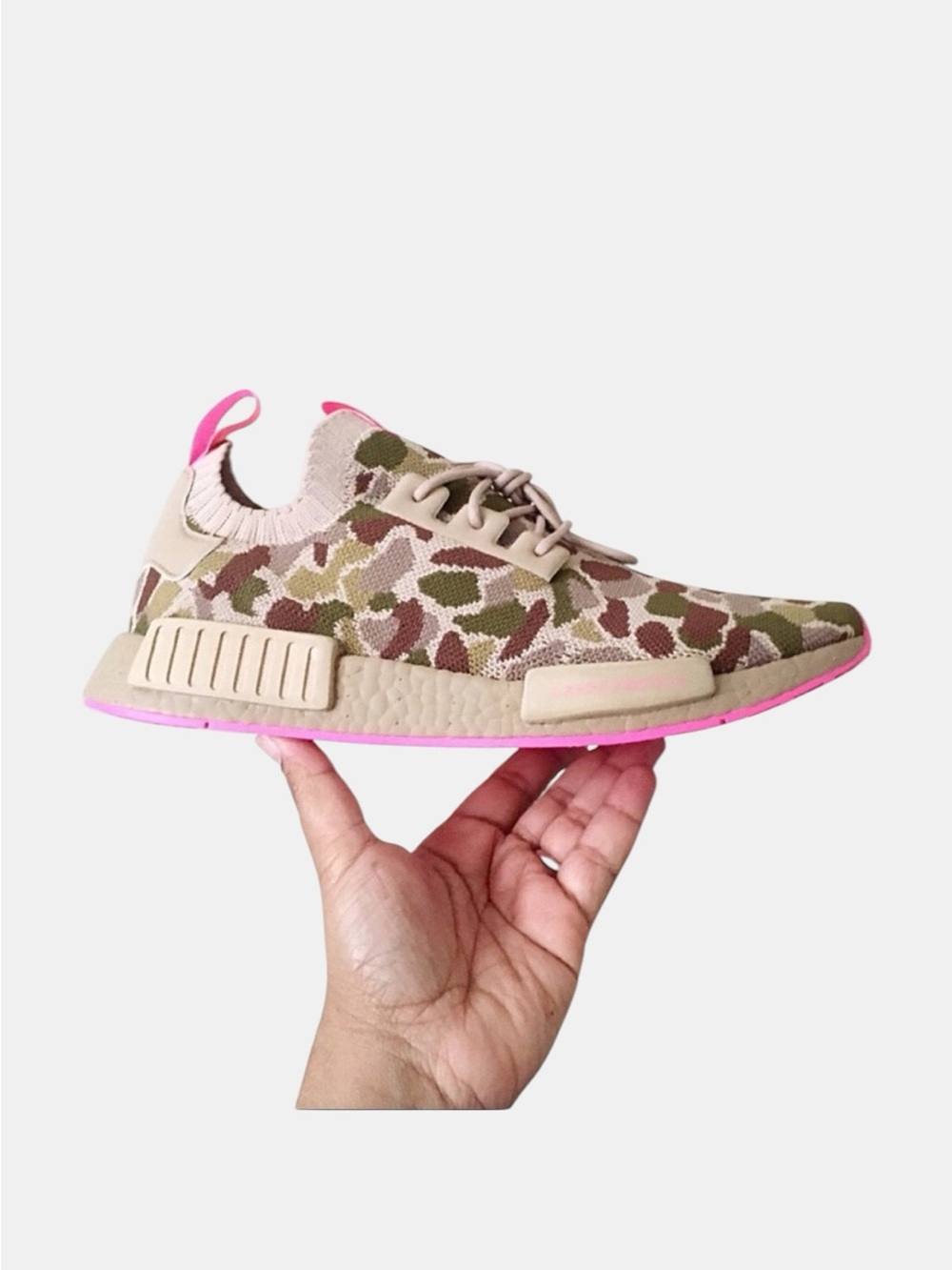 Adidas NMD R1 PK 5th Anniversary Hyper Pop Camo Print Men’s Sneakers Size 9.5